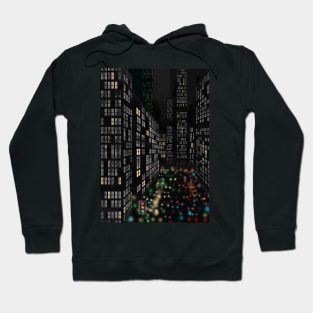 City at Night Hoodie